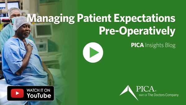 Video Thumbnail - Managing Patient Expectations Pre-Operatively.