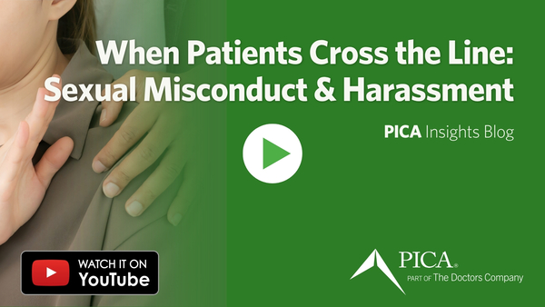 Video Thumbnail - When Patients Cross the Line: Sexual Misconduct &amp; Harassment.